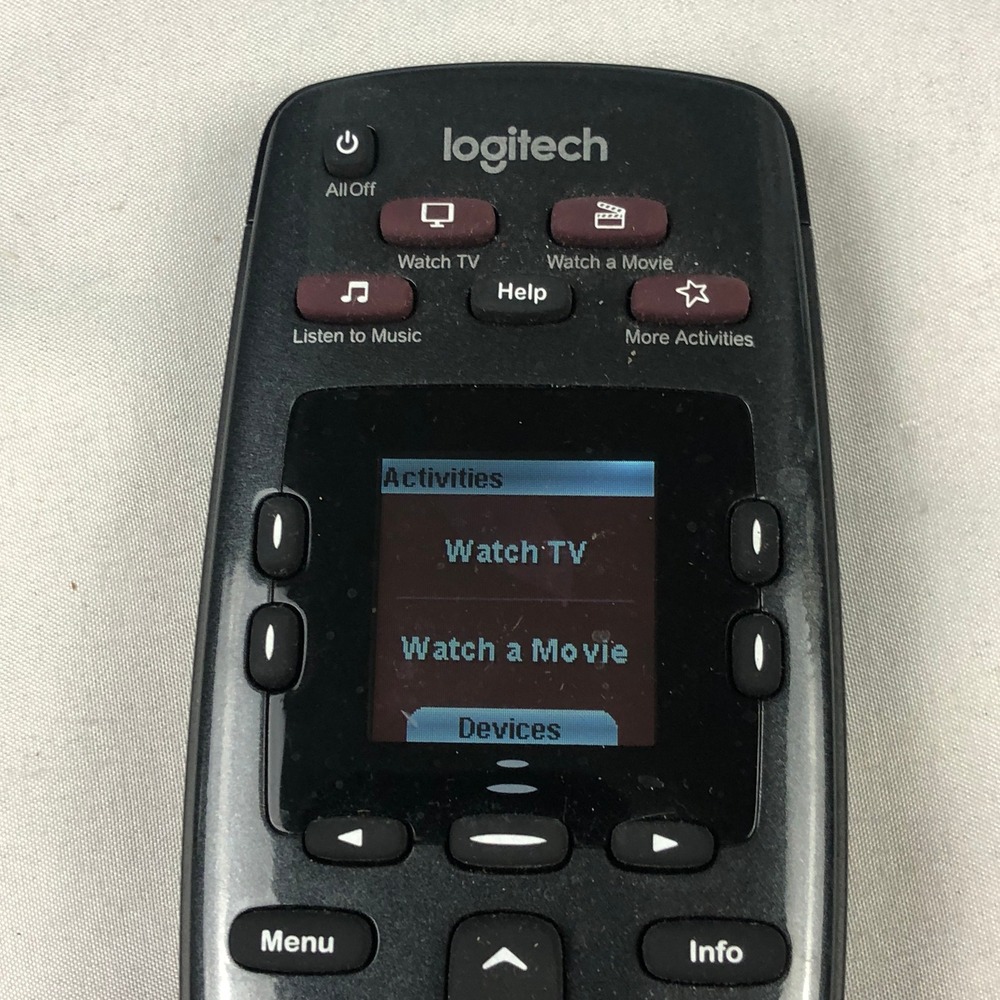 Logitech Harmony 700 Universal Remote Control Color Screen Tested WORKS! - Picture 4 of 6
